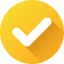 orange tick